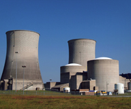 A nuclear power plant